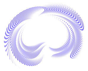 Fototapete - abstract blue swirl