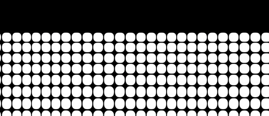 Poster - Pixel disintegration background showcasing a decay effect. Pattern of dispersed dots. Disintegration concept with a mosaic texture made of basic square particles. Contemporary illustration set