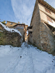 Wall Mural - Winter view of Village of Kovachevitsa, Bulgaria