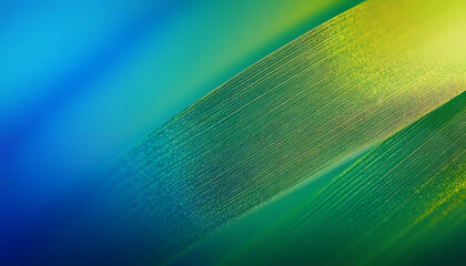 Poster - Gradient and grain texture on abstract blue green background