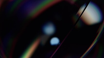 Poster - abstract futuristic background, 4k seamless looping animation, 3d render
