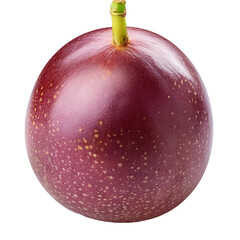 Wall Mural - passion fruit isolated on white background full depth of field