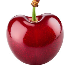 Wall Mural - cherry isolated on white background full depth of field