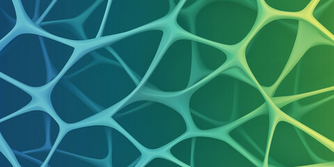 Leinwandbilder - Abstract organic network structure connecting in a complex system