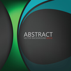 Poster - Vector background with spaces for text design