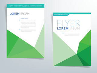 Poster - Vector background header flyer design for brochure