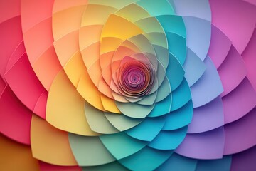 Poster - Vibrant Paper Flower with Intricate Petals and Vivid Colors Showcasing Creative Craftsmanship and Artistic Expression in a Whimsical Floral Arrangement