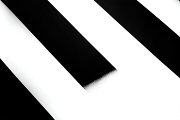 Poster - Abstract Diagonal Lines: A striking visual of stark black and white diagonal lines intersecting, creating a sense of dynamic contrast and modern geometric design. 