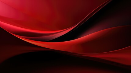 Wall Mural - gradient digital background red