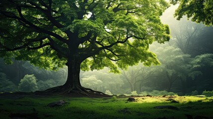 Wall Mural - leaves tree plant