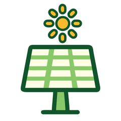 Poster - Solar Energy Icon