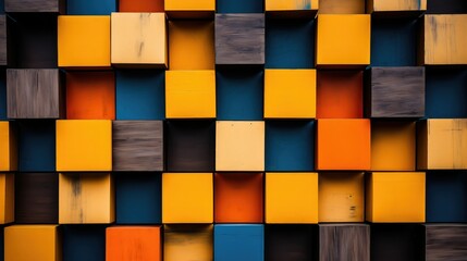 Wall Mural - symmetry abstract box