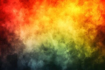 Poster - Abstract Texture with Vibrant Color Gradient from Red to Yellow to Green