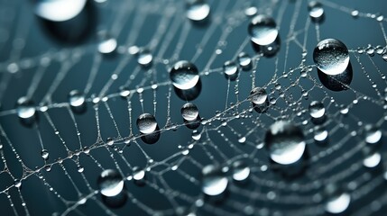 delicate water droplets texture