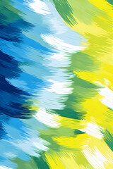 Wall Mural - yellow green blue and white funky texture design abstract geometric pattern graphics poster backgrou