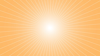 Wall Mural - orange sunburst background for your business, presentation, banner, and many more.