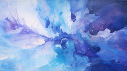 Wall Mural - galaxy space blue