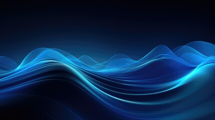 Wall Mural - background blue technology backgrounds