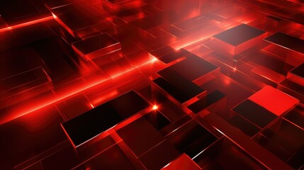 Aufkleber - edge red background modern