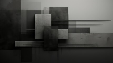 Wall Mural - lines black and gray digital texture