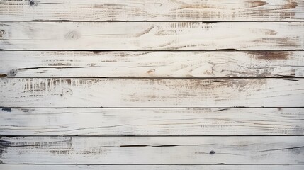 Wall Mural - creamy white vintage wood background