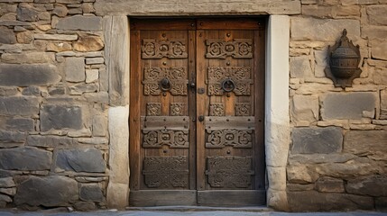 Poster - carvings doors and windows