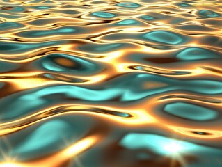 Poster - Captivating ocean waves tropical beach abstract image sunny environment close-up view serene concept