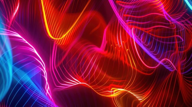 Abstract Neon Lights