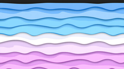 Poster - Abstract Waves of Color Layered Design Modern Graphic Resource Artistic Background Pattern Image