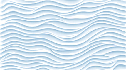 Poster - Abstract White Wavy Texture Background Design for Wall Covering and Interior Decoration Projects