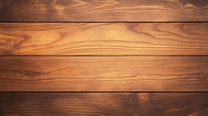 Wall Mural - Close-up view of a smooth wooden surface with rich textures and warm tones, suitable for backgrounds