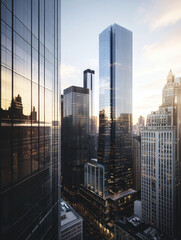 luxury urban cityscape