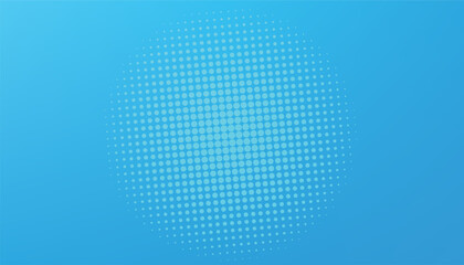 Aufkleber - Comic background. pop art texture. comic halftone blue background. sun burst and dot halftone background. halftone pop art retro style