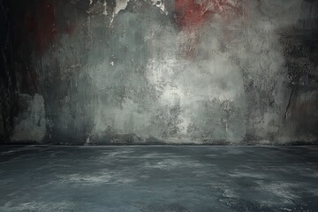 Wall Mural - Grungy concrete studio backdrop, urban texture