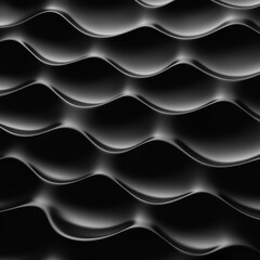 Monochrome abstract pattern with smooth curved bumps, futuristic organic design, soft focus lighting, elegant and mysterious texture