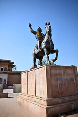 Wall Mural - Maharaja Surajmal Equestrian Statue, Bharatpur, Rajasthan