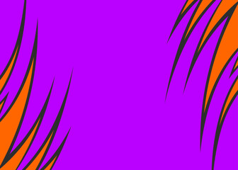 Aufkleber - Abstract background with reflective curved spike line pattern and with some copy space area