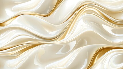 Sticker - Realistic seamless golden sand waves, intricate beach ripples, sunlit summer texture.