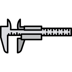 Wall Mural - calipers icon