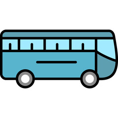 Wall Mural - Bus Icon