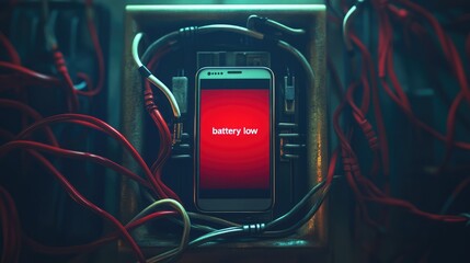 Poster - A smartphone displaying a 