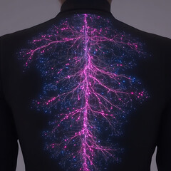 Poster - Neural Network Visualization on Back Abstract Data Connection in Neural System with Nodes