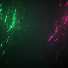 Poster - Vibrant Streaks of Light in Dynamic Motion Abstract Design for Modern Visual Presentation Backdrop