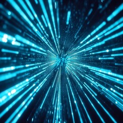 abstract blue light speed background