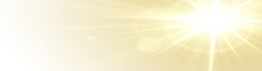 Wall Mural - png heavenly sun rays – soft golden light streaming from above, creating a warm and ethereal glow, p