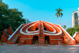 Astronomical instrument in Jantar Mantar, New Delhi, India 2025