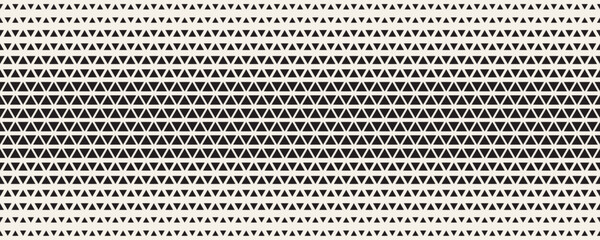 Poster - modern triangular seamless halftone abstract pattern. minimal vector geometric technology abstract b