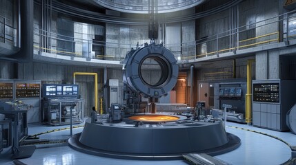 Poster - neutron radiography setup, where neutrons are used to inspect materials non-destructively