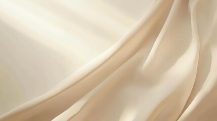 Poster - A smooth, light beige background with soft gradient shading, creating a serene and minimalistic atmosphere, perfect for a clean and simple design.