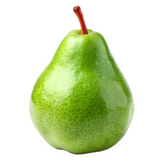 Wall Mural - green pear isolated on transparent background png